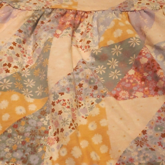 Toddlers Patchwork Dress - Picture 2 of 4